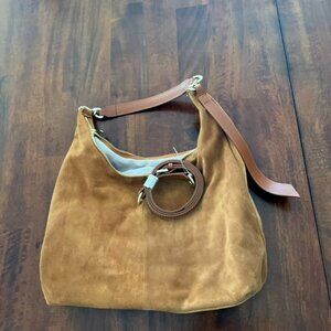 Simons Suede shoulder bag